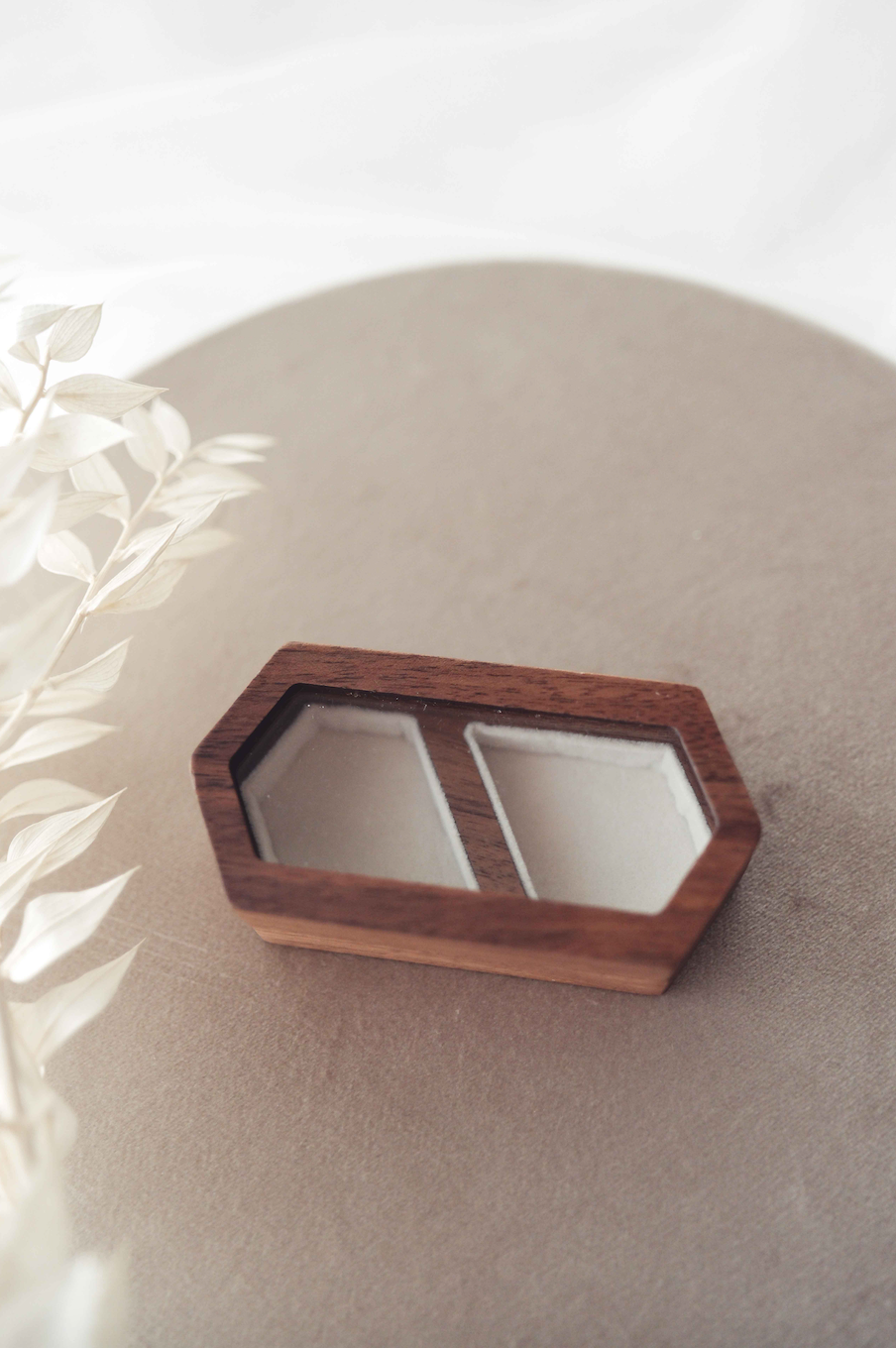 Large Wood Ring Box