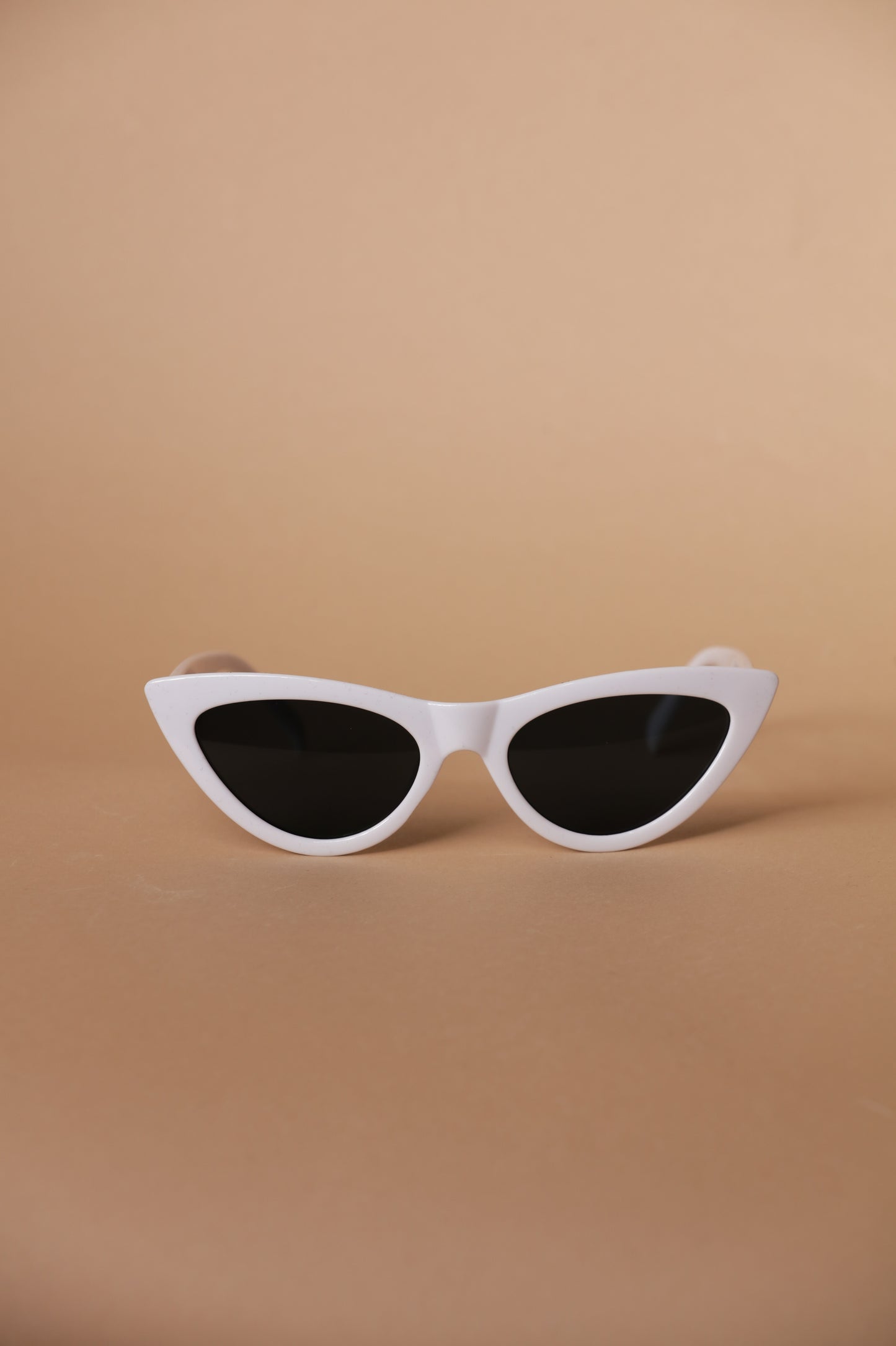 White Cat Eye Sunglasses