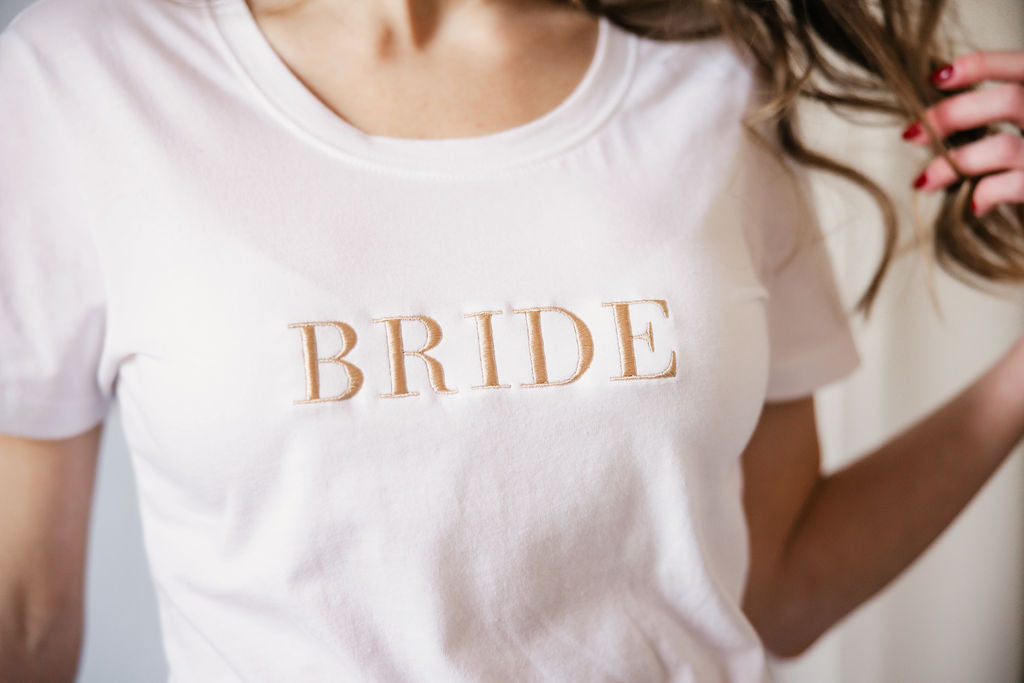 Bride Embroidered T-Shirt