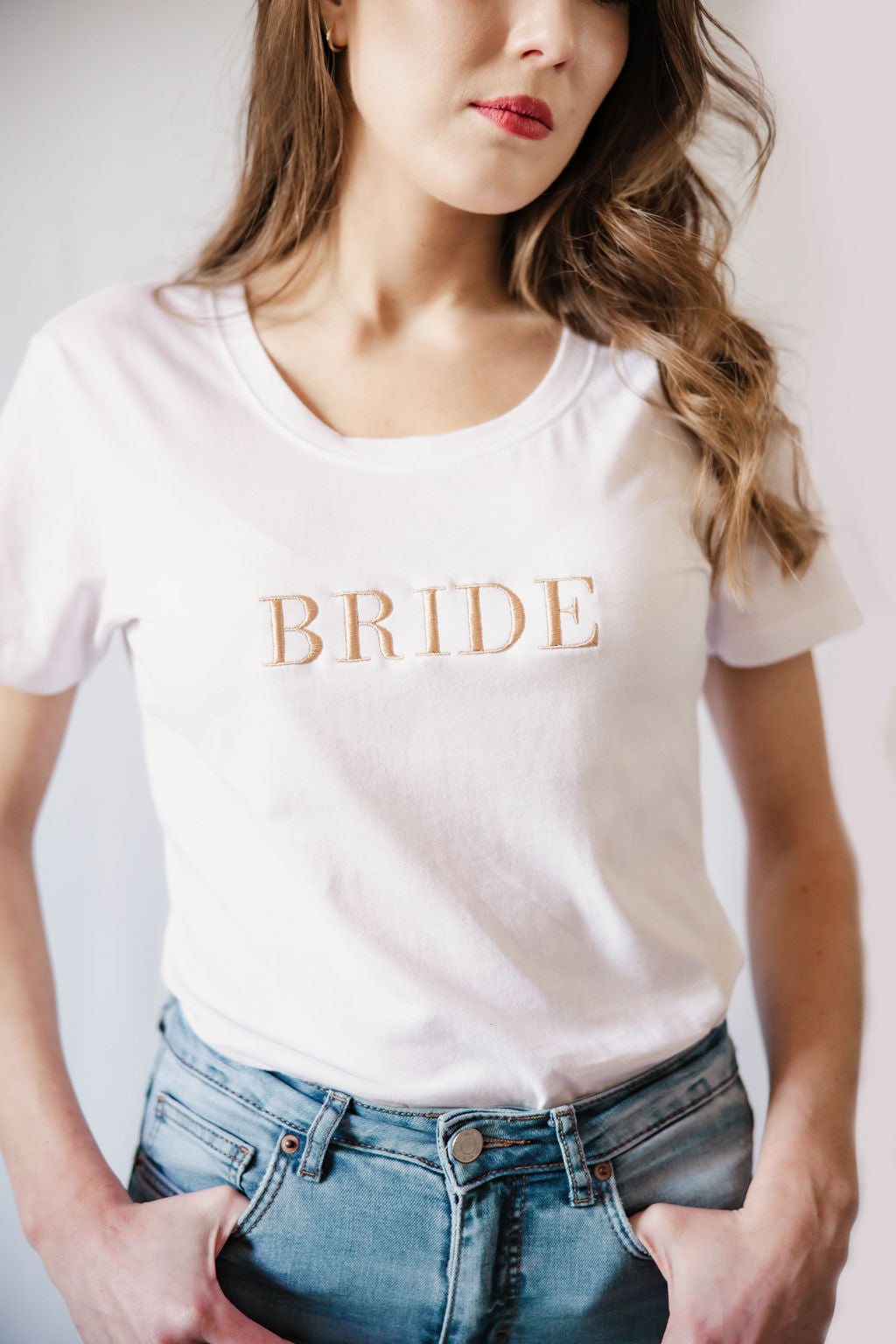Bride Embroidered T-Shirt