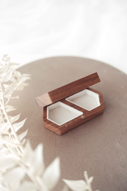 Large Wood Ring Box