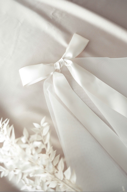 Satin & Tulle Bow