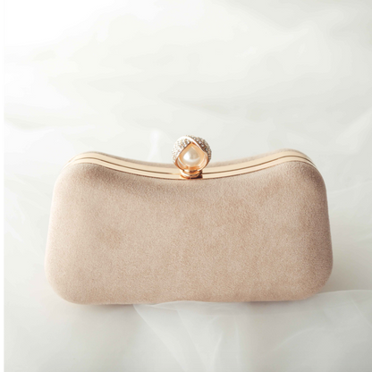 Pearl & Rhinestone Clutch