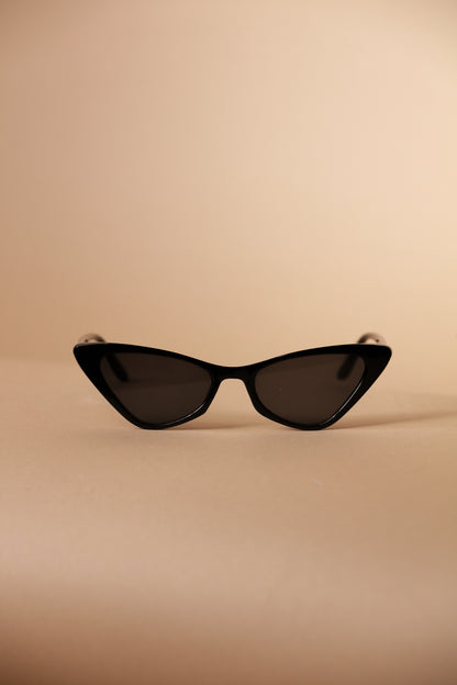Black Cat Eye Sunglasses