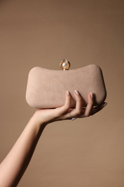 Pearl & Rhinestone Clutch